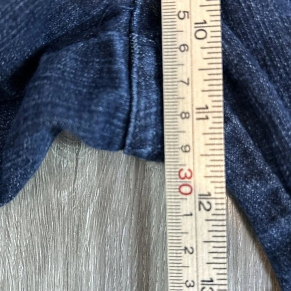 Denim & Co Womens Jeans Size 14 Dark Wash Straight Leg Floral Embroidered Pocket